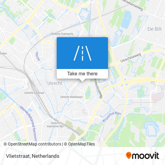 Vlietstraat map