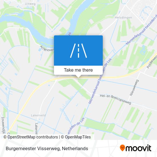 Burgemeester Visserweg map