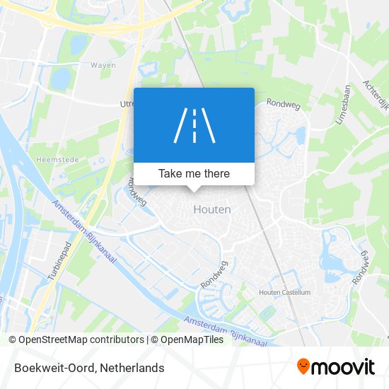 Boekweit-Oord map