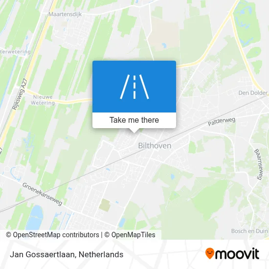 Jan Gossaertlaan map