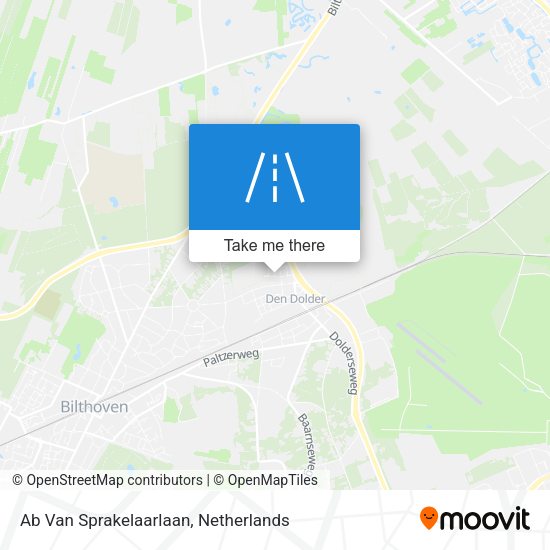 Ab Van Sprakelaarlaan map