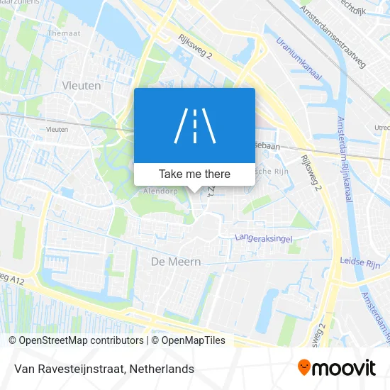 Van Ravesteijnstraat map