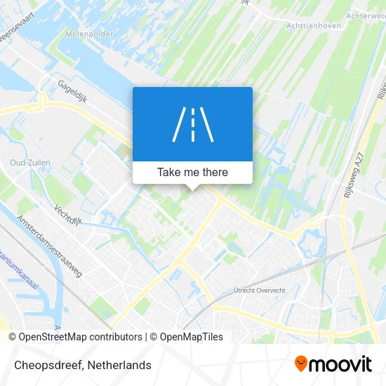 Cheopsdreef map