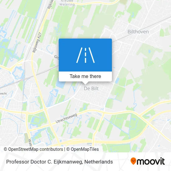 Professor Doctor C. Eijkmanweg map