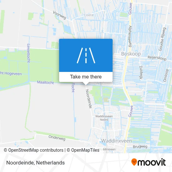 Noordeinde map