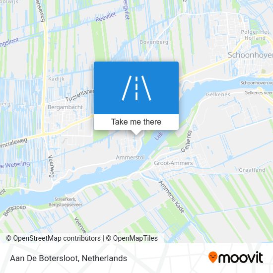 Aan De Botersloot map