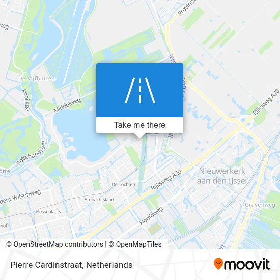 Pierre Cardinstraat map