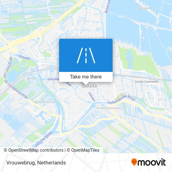 Vrouwebrug map