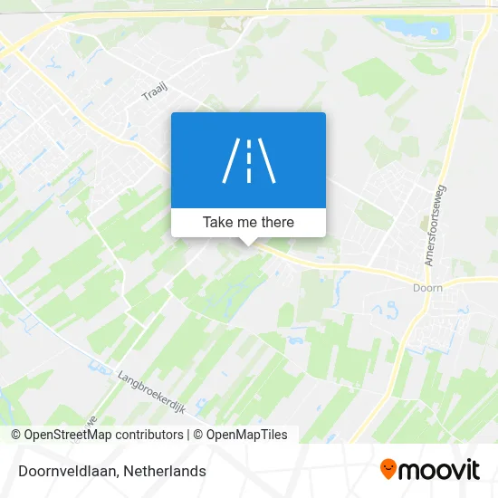 Doornveldlaan map