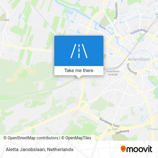 Aletta Jacobslaan map