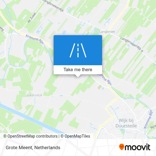 Grote Meent map