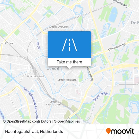 Nachtegaalstraat map