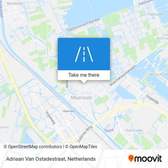Adriaan Van Ostadestraat map