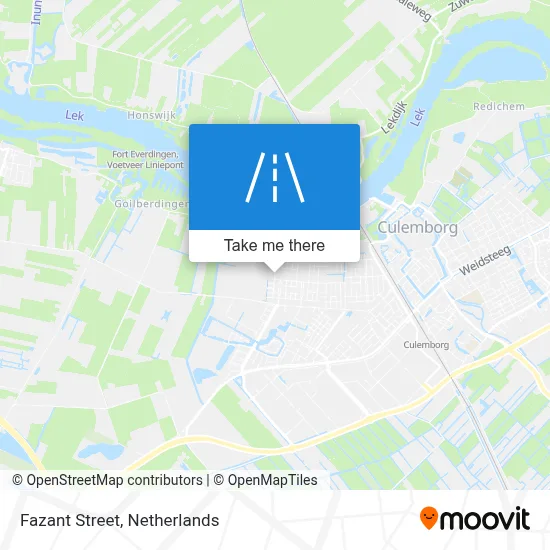 Fazantstraat map