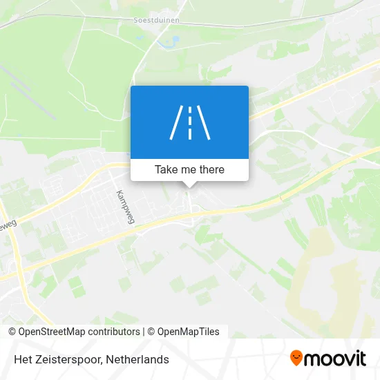 Het Zeisterspoor map
