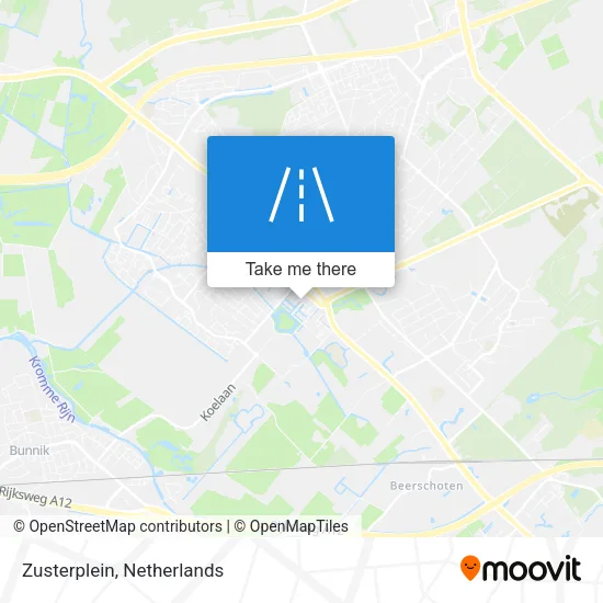 Zusterplein map