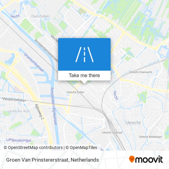 Groen Van Prinstererstraat Karte