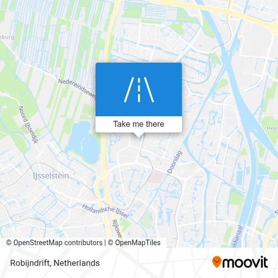 Robijndrift map