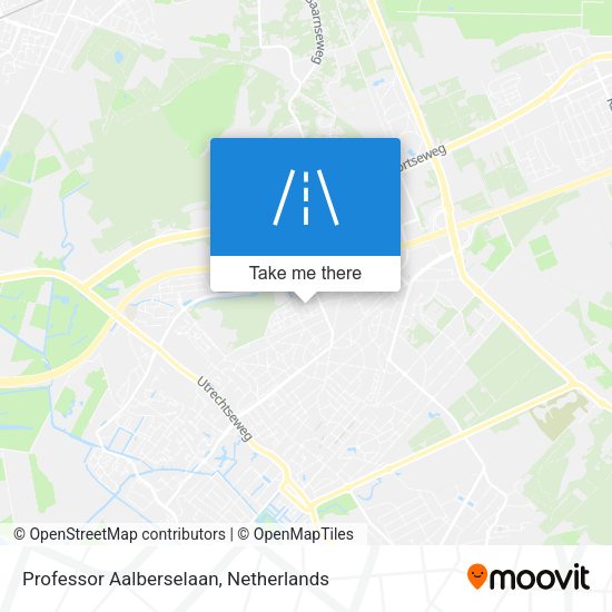 Professor Aalberselaan map