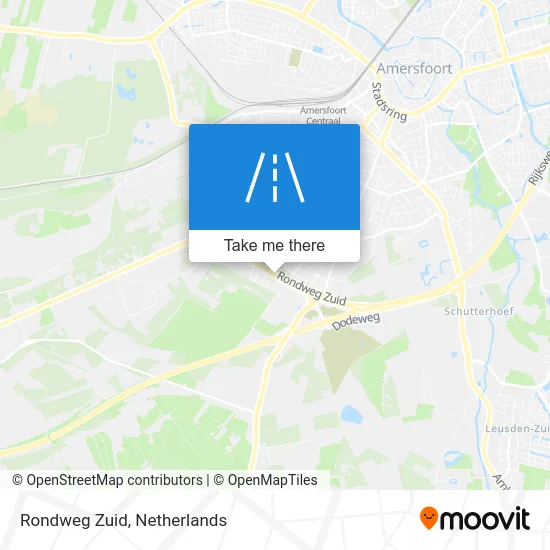 Rondweg Zuid Karte