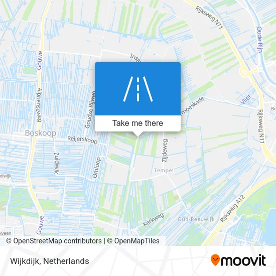 Wijkdijk map