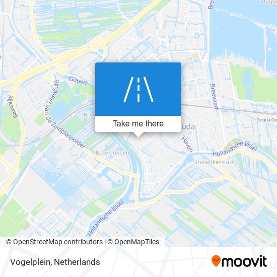 Vogelplein map