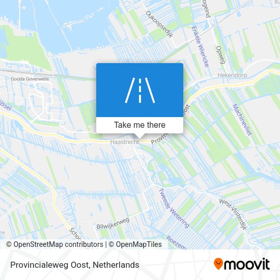 Provincialeweg Oost map