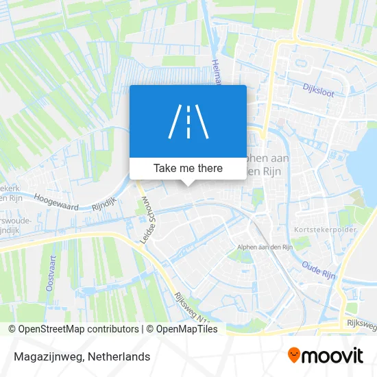Magazijnweg map