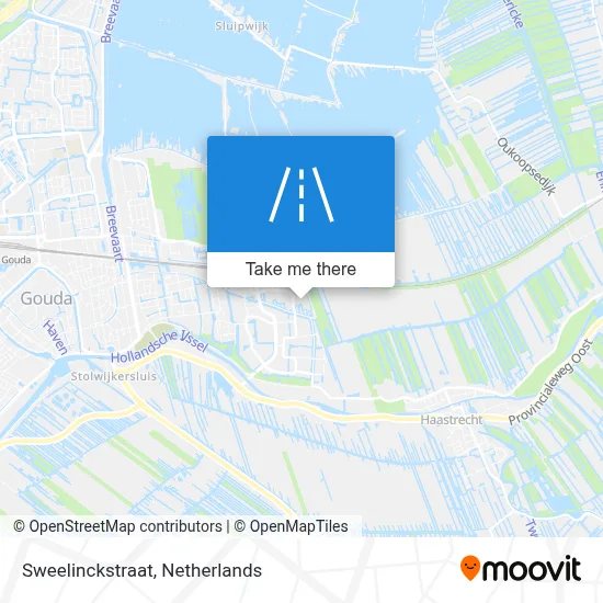Sweelinckstraat map