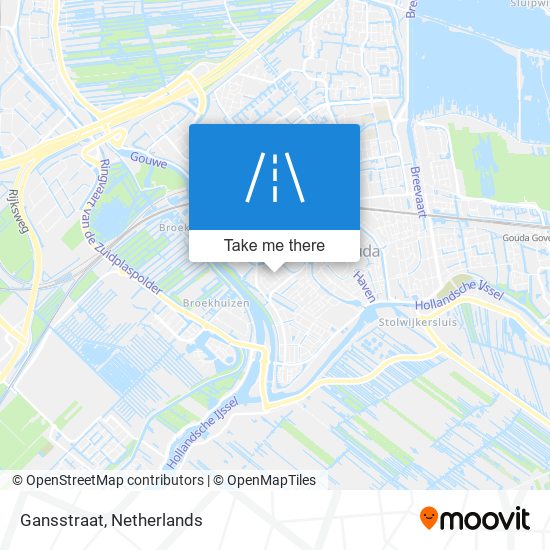 Gansstraat map