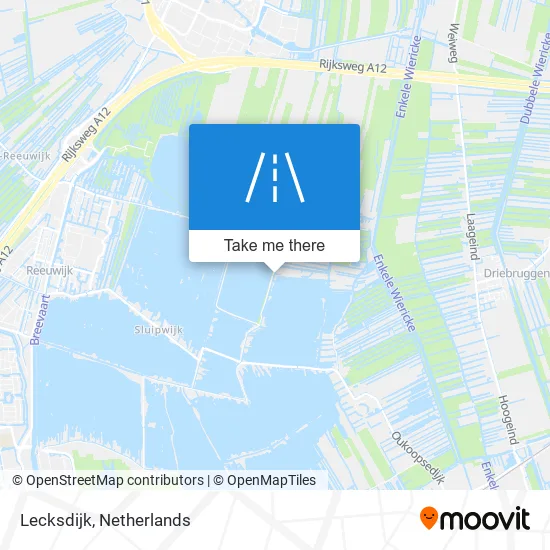 Lecksdijk map