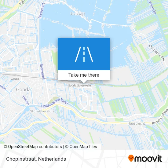 Chopinstraat map