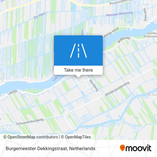 Burgemeester Dekkingstraat map