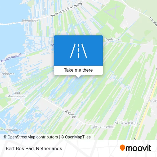 Bert Bos Pad map