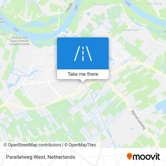 Parallelweg West map