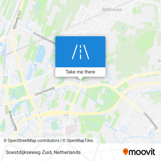 Soestdijkseweg Zuid map
