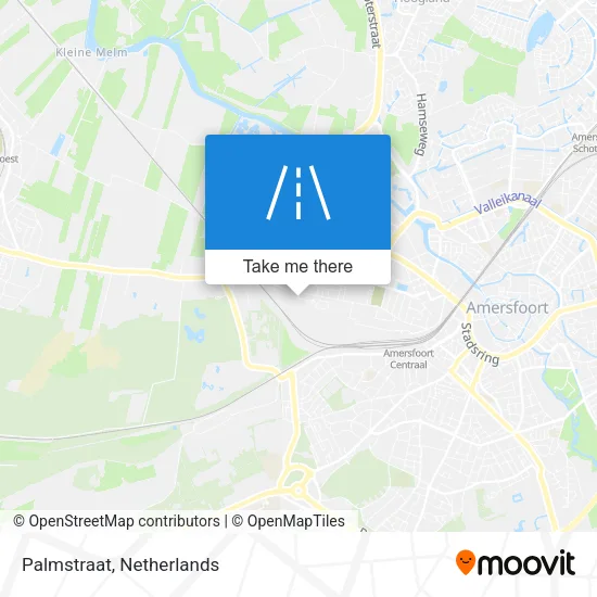 Palmstraat map