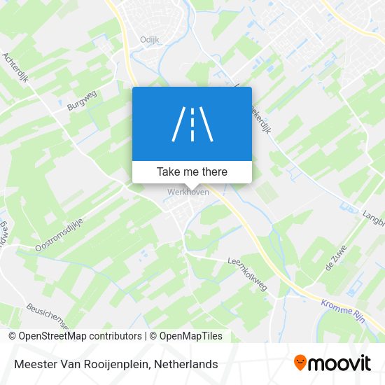 Meester Van Rooijenplein map