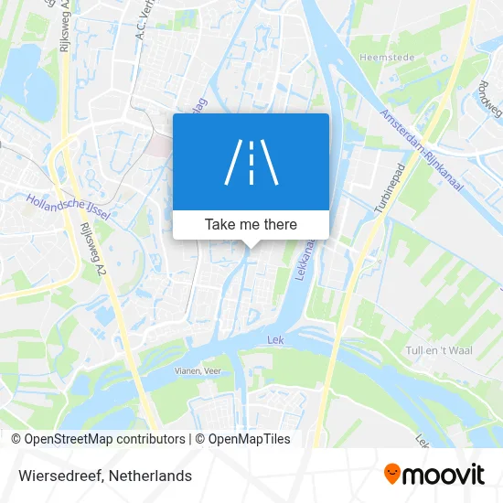 Wiersedreef map