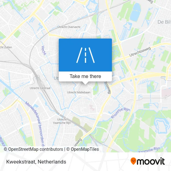 Kweekstraat map
