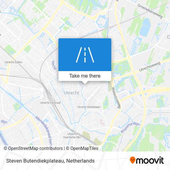 Steven Butendiekplateau map