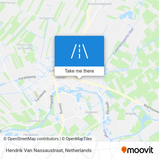 Hendrik Van Nassaustraat map