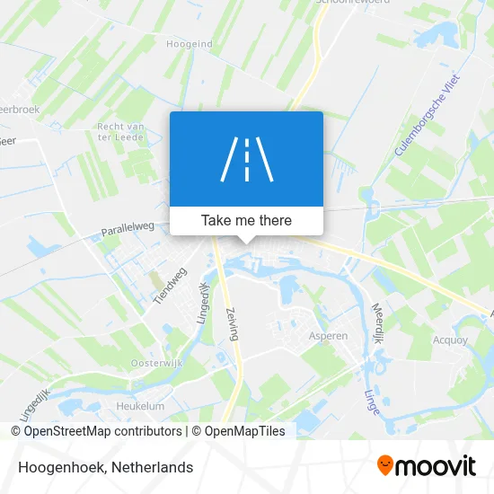 Hoogenhoek map