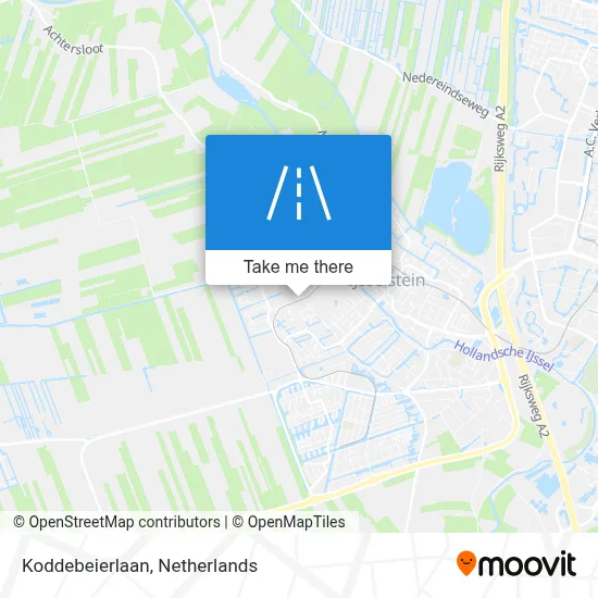 Koddebeierlaan map