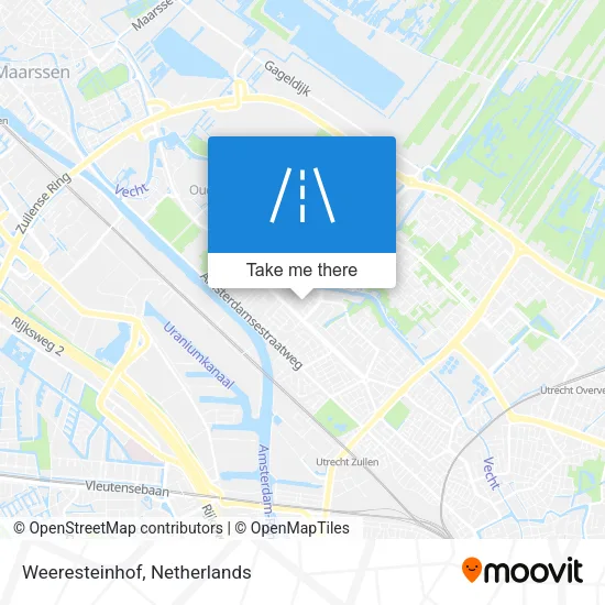 Weeresteinhof map