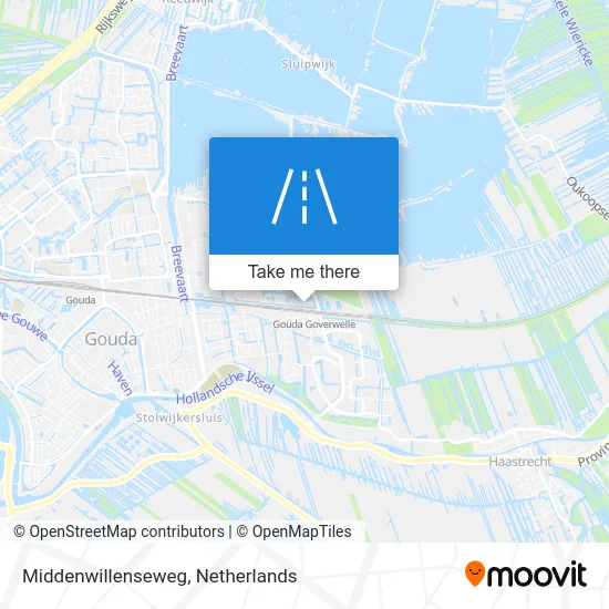 Middenwillenseweg Karte