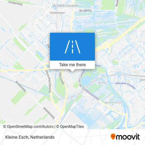 Kleine Esch map