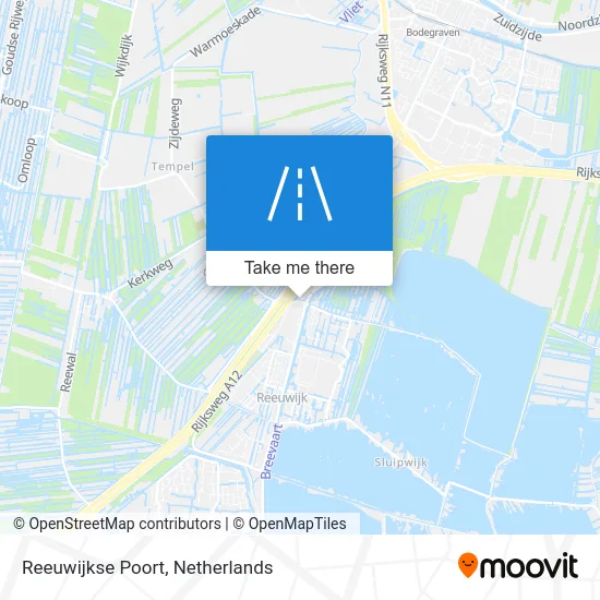 Reeuwijkse Poort map