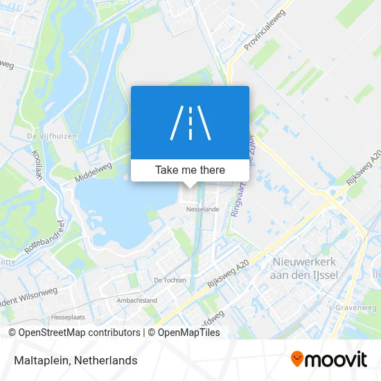 Maltaplein map