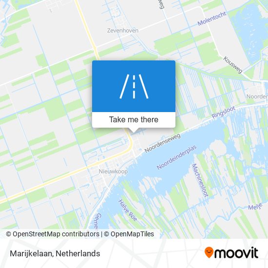 Marijkelaan map